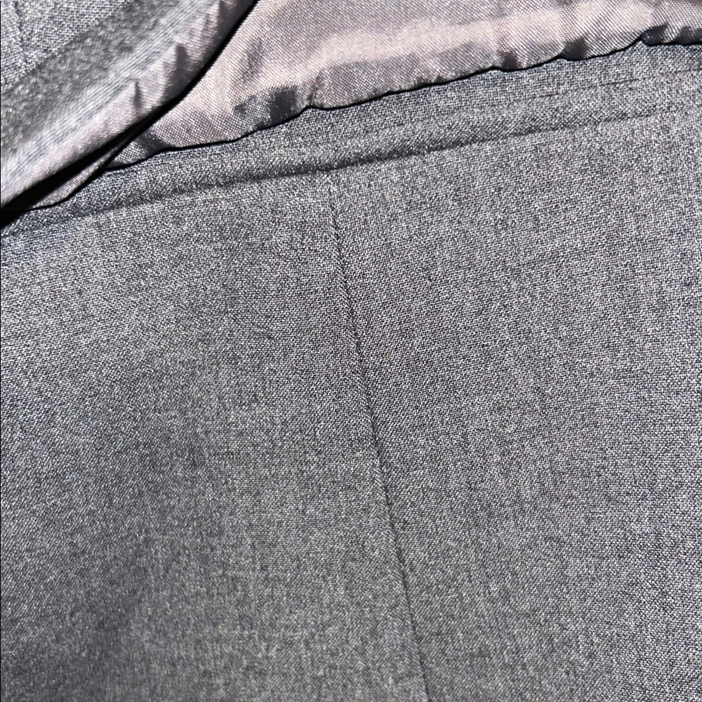 Worthington Size 14 Grey Single Button Polyester Rayon Spandex Suit Jacket - Picture 8 of 16